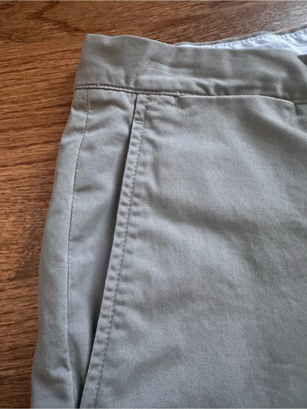 VTG  Polo Ralph Lauren Pants Mens 34x34 (33) Sage Green Chino Twill Trousers 90s